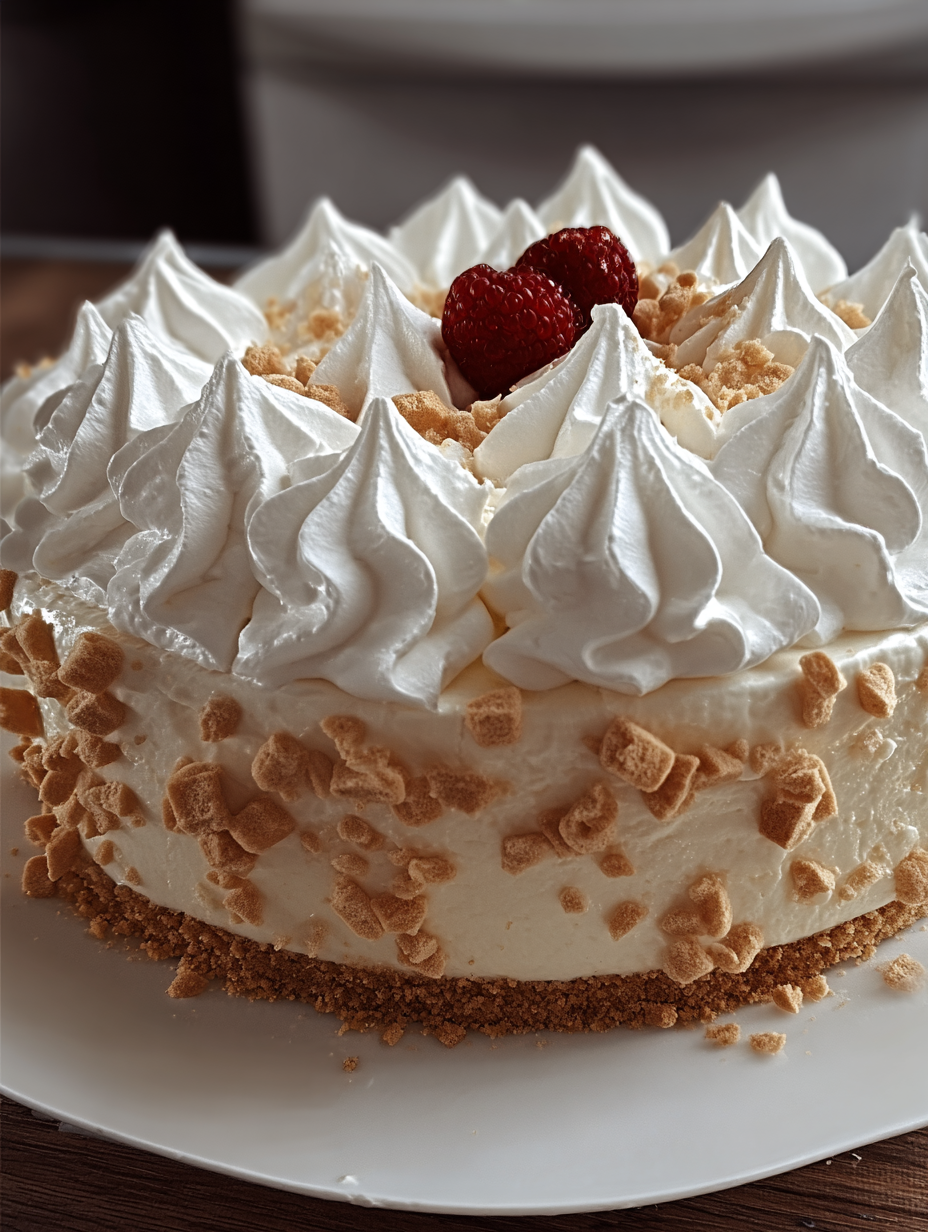 Marshmallow Whip Cheesecake Heaven