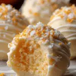 No Bake Orange Creamsicle Truffles