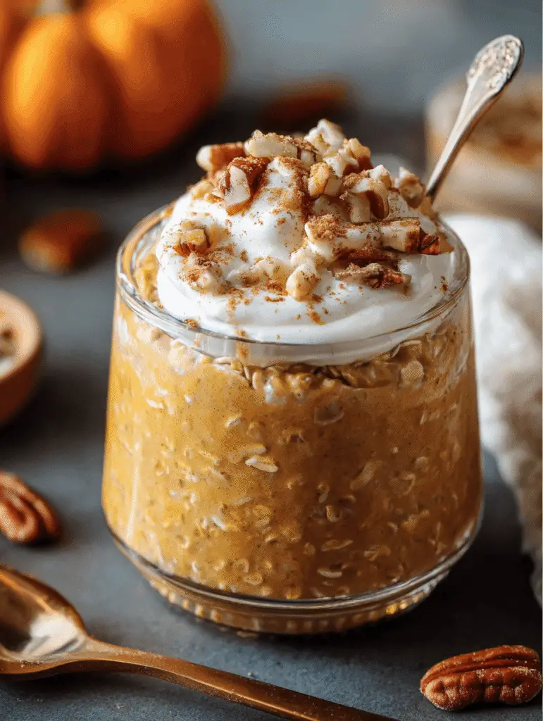 Pumpkin Pie Overnight Oats