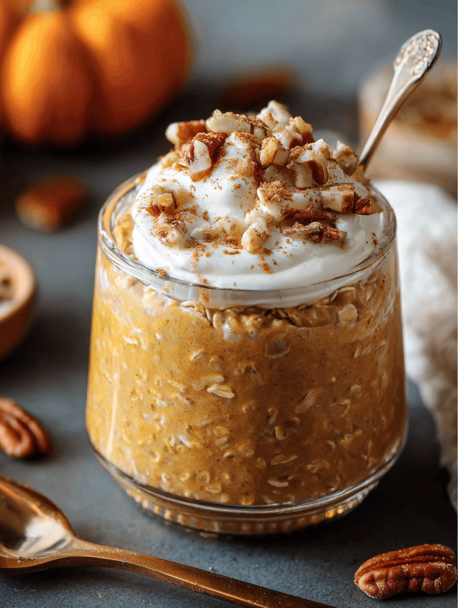 Pumpkin Pie Overnight Oats