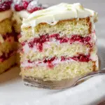 Raspberry Cake with Lemon Buttercream