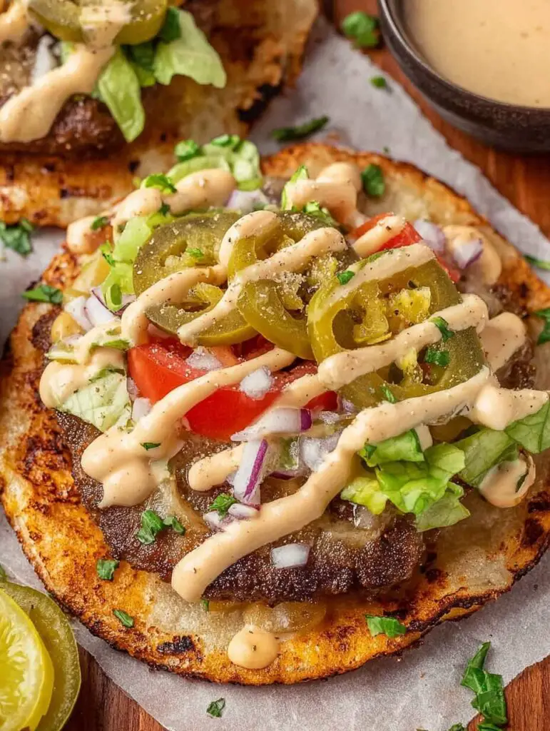 Smash Burger Tacos