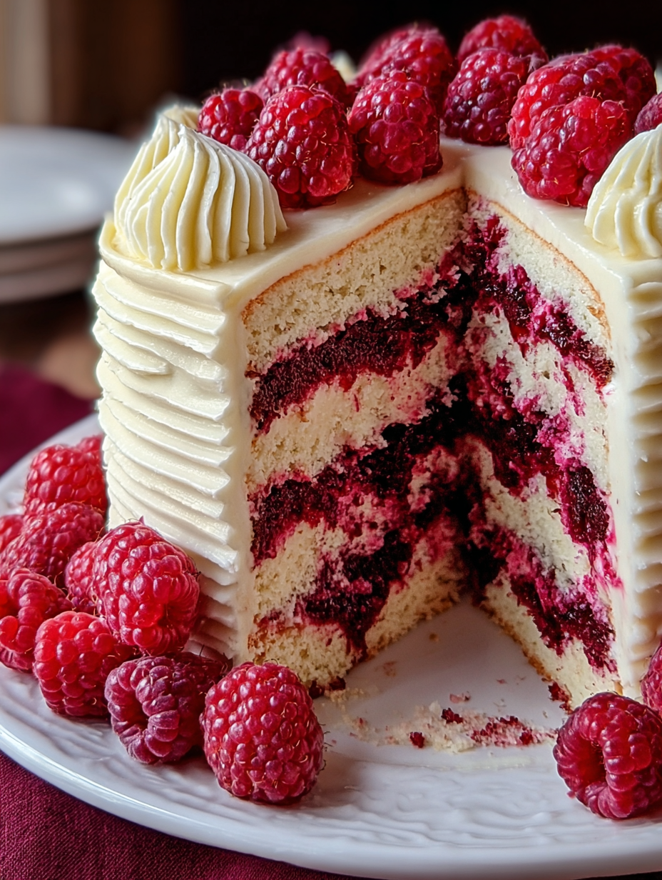White Chocolate Raspberry Dream Cake Recipe Revealed