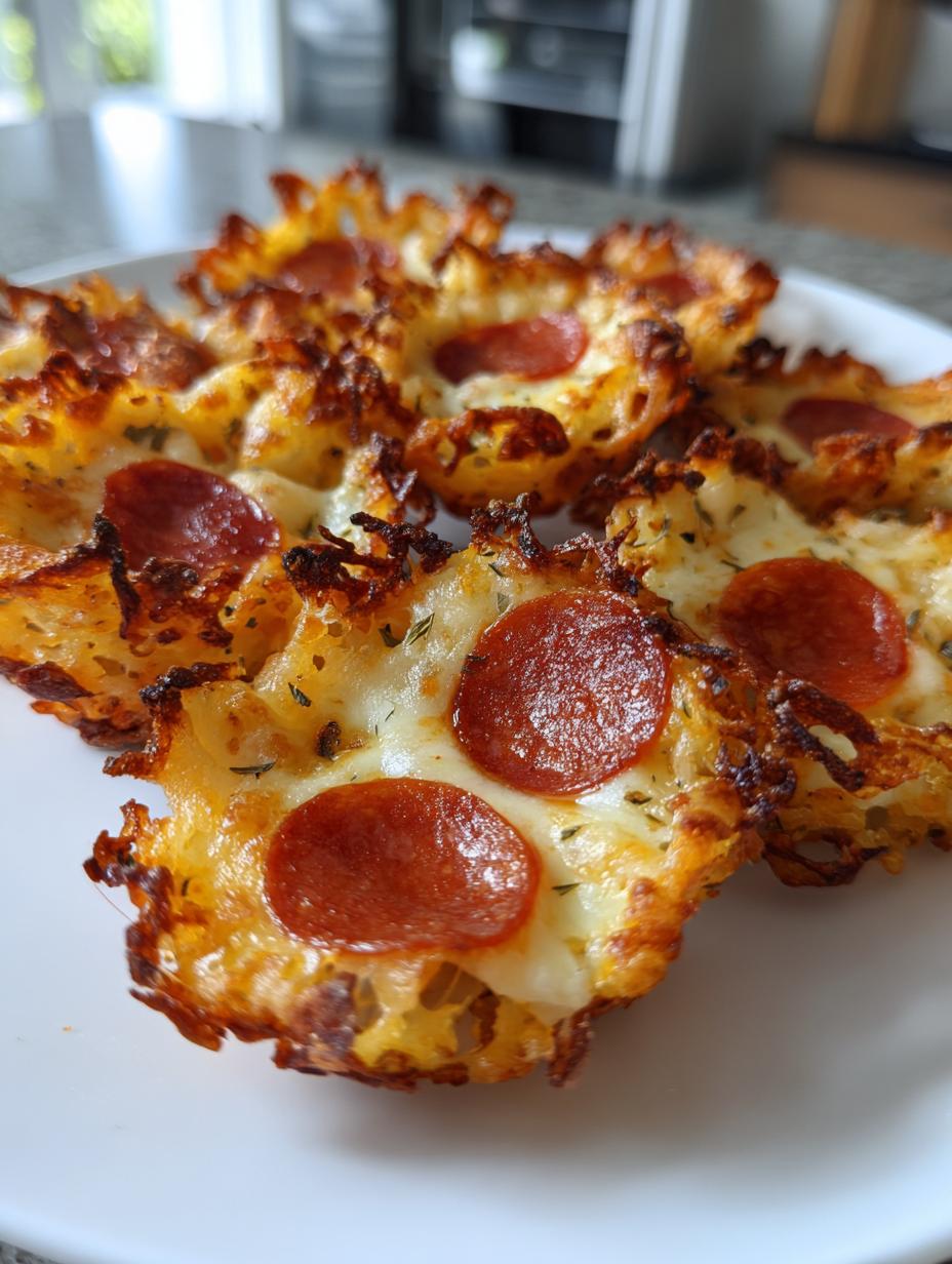 2 ingredient Pizza chips - detail 2