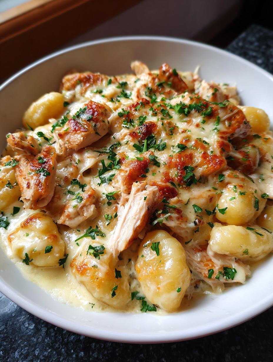 Asiago Chicken and Gnocchi - detail 2
