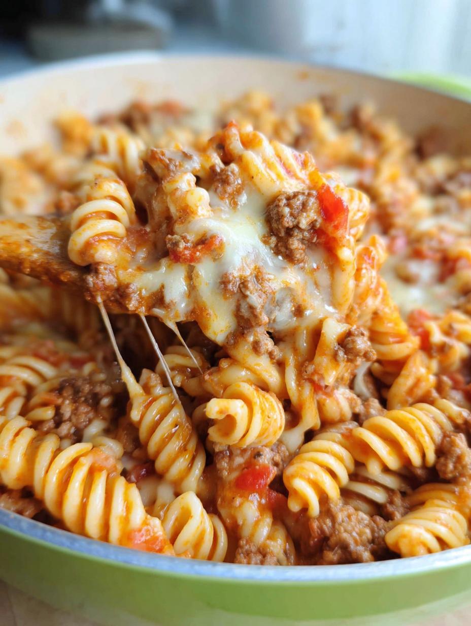 Cheesy Taco Pasta - detail 1