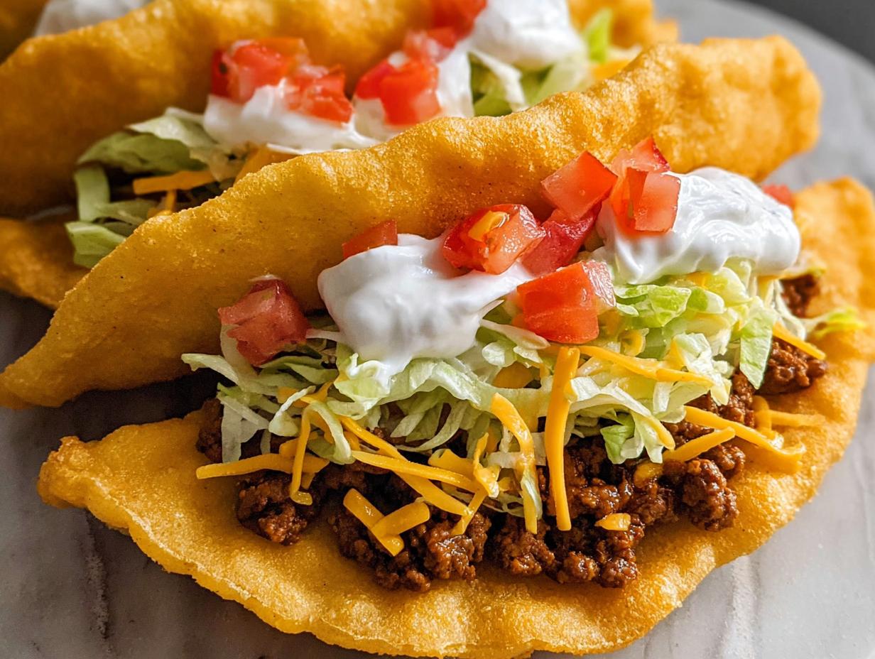 Copycat Taco Bell Chalupa Supreme