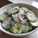 Creamy Cucumber Salad