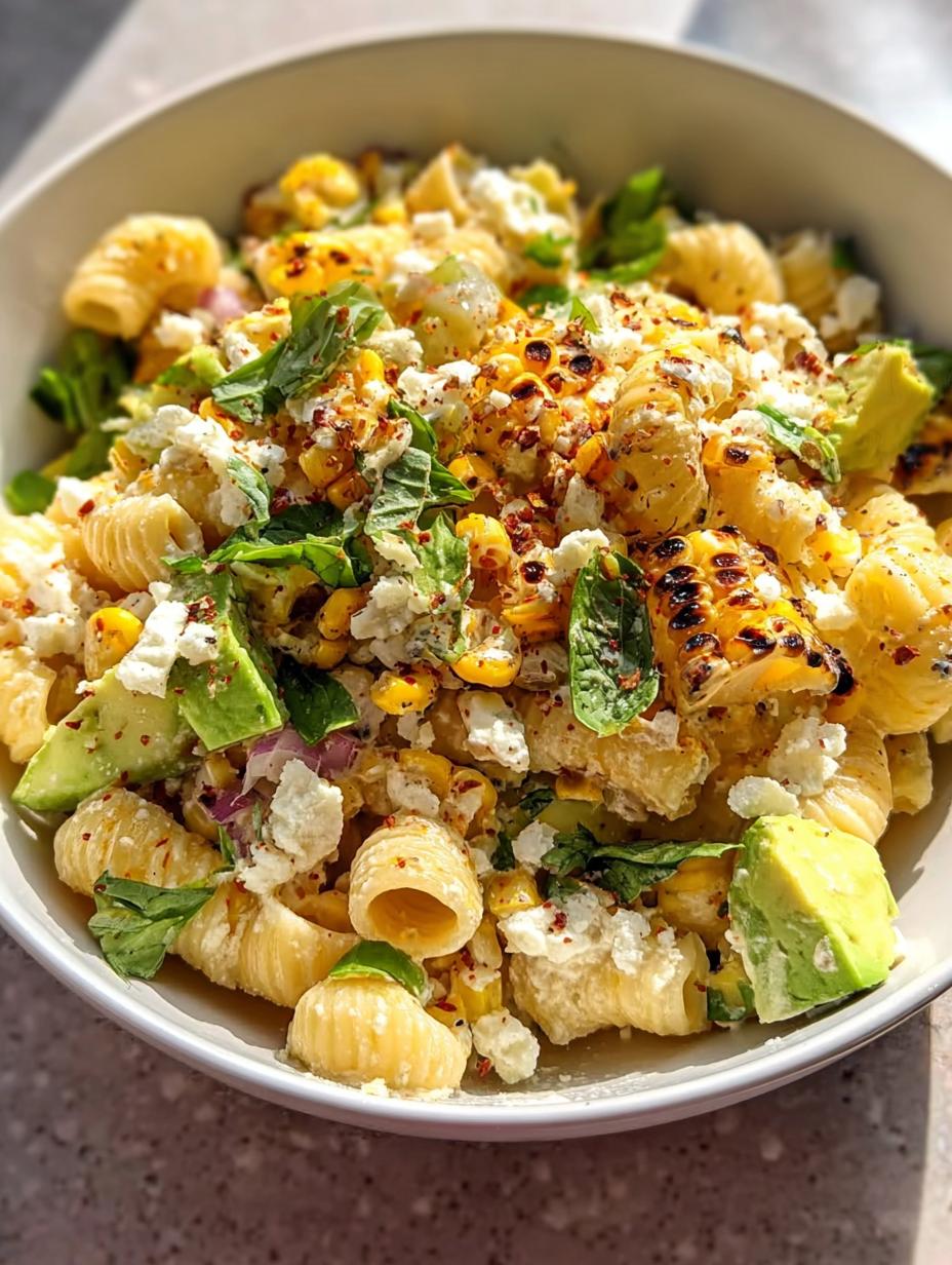 Creamy Street Corn Pasta Salad - detail 2