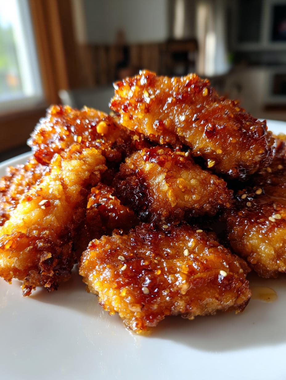 Double Crunch Honey Garlic Chicken - detail 2
