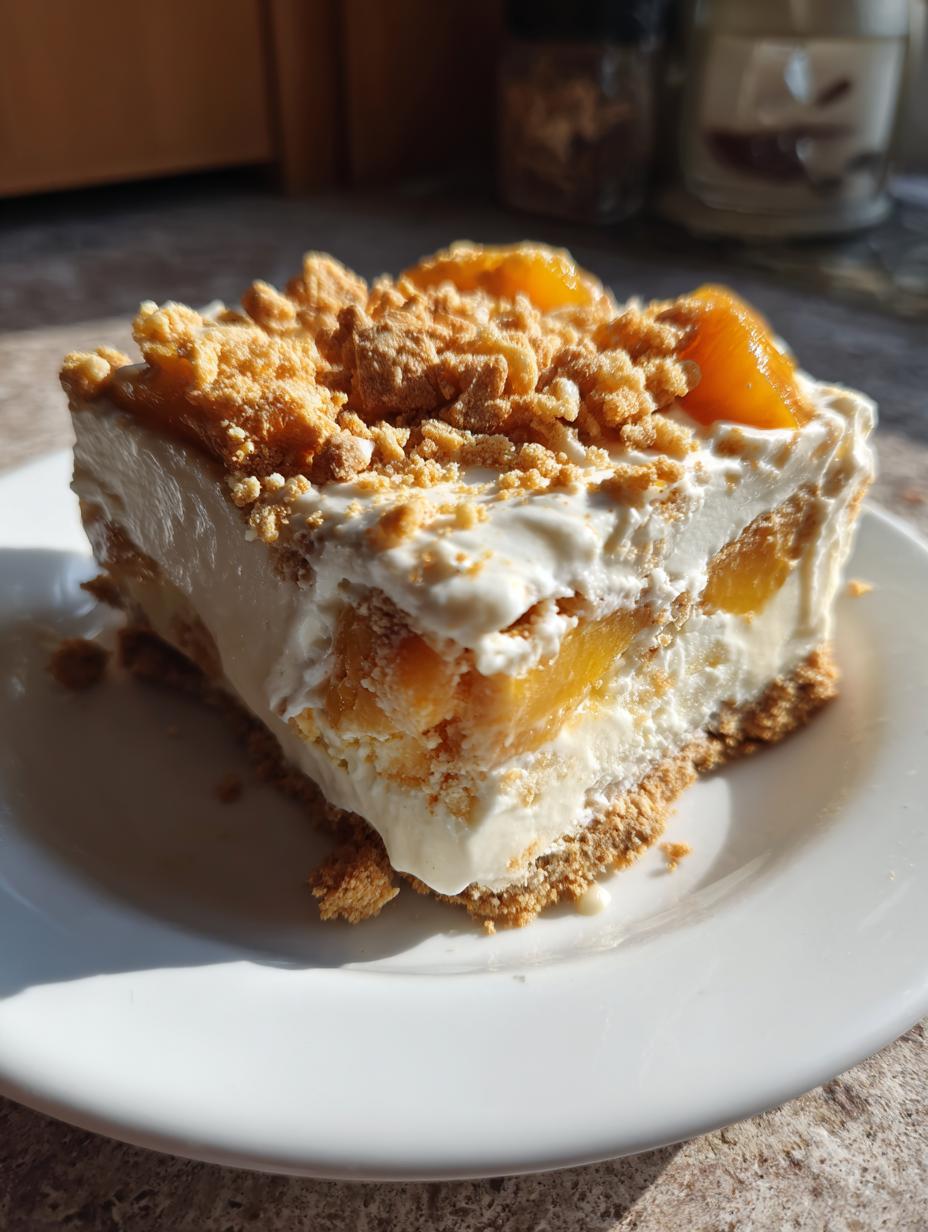 Peach Shortcake Ice Cream - detail 1