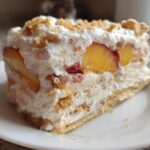 Peach Shortcake Ice Cream