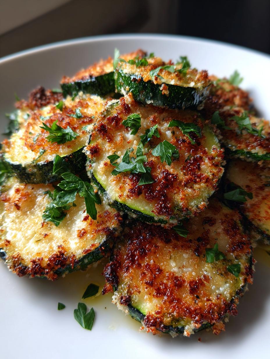 Roasted Zucchini with Parmesan Cheese and Bread Crumbs - detail 2