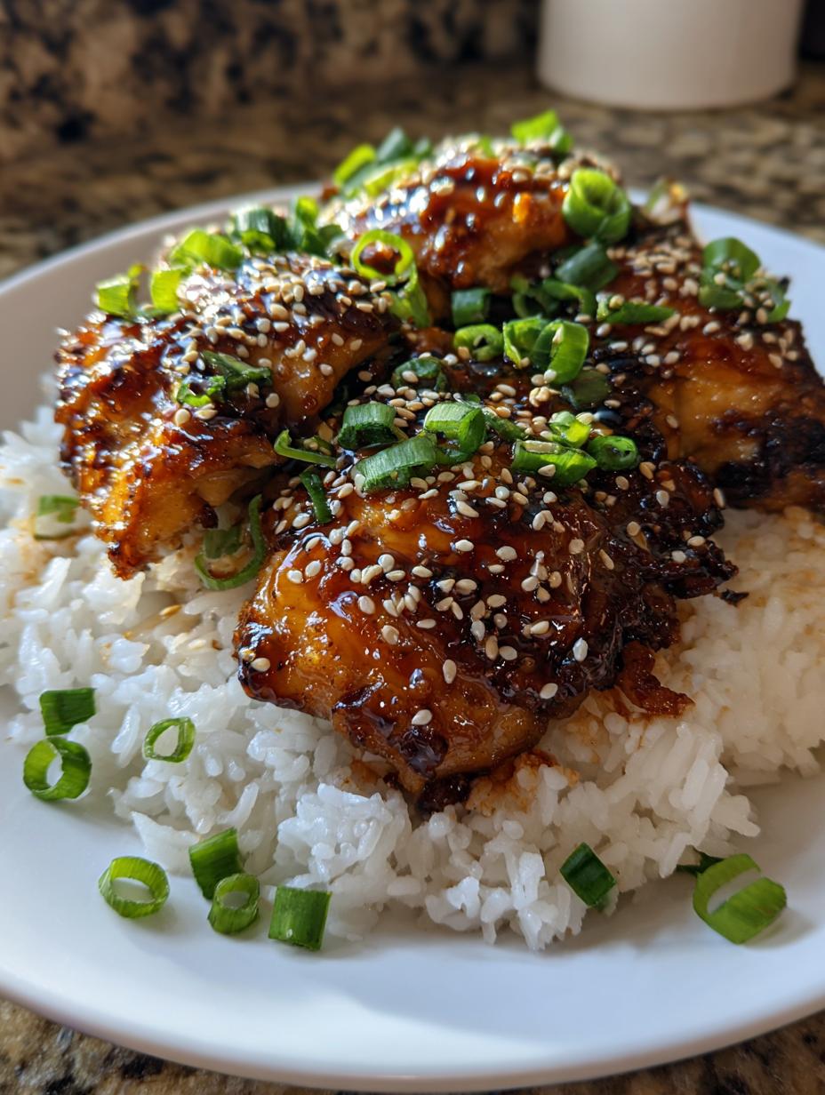 Teriyaki Chicken - detail 2