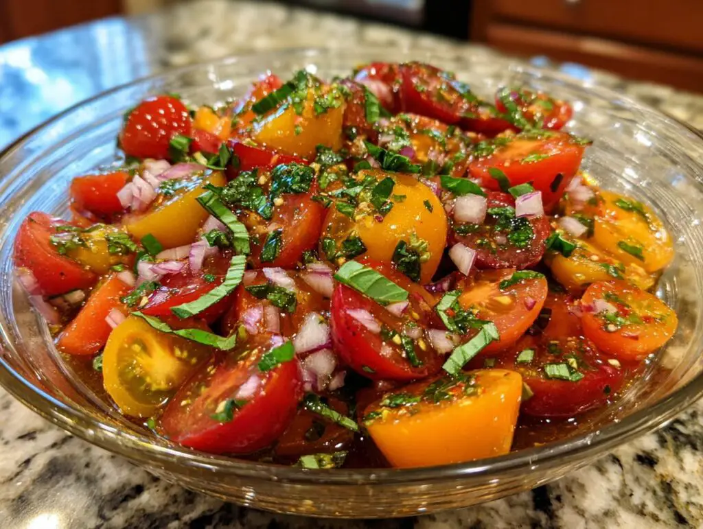 Tomato Basil Salad